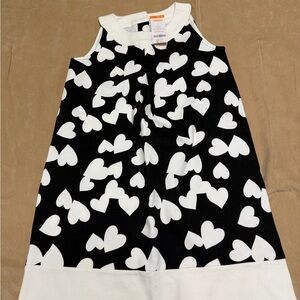 Gymboree Black and White Heart Dress